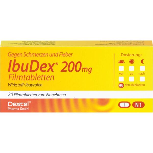 IBUDEX 200 mg Filmtabletten 20 St.