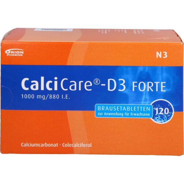 CALCICARE D3 forte Brausetabletten 120 St.