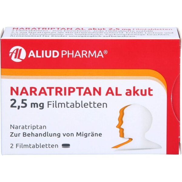 NARATRIPTAN AL akut 2,5 mg Filmtabletten 2 St.