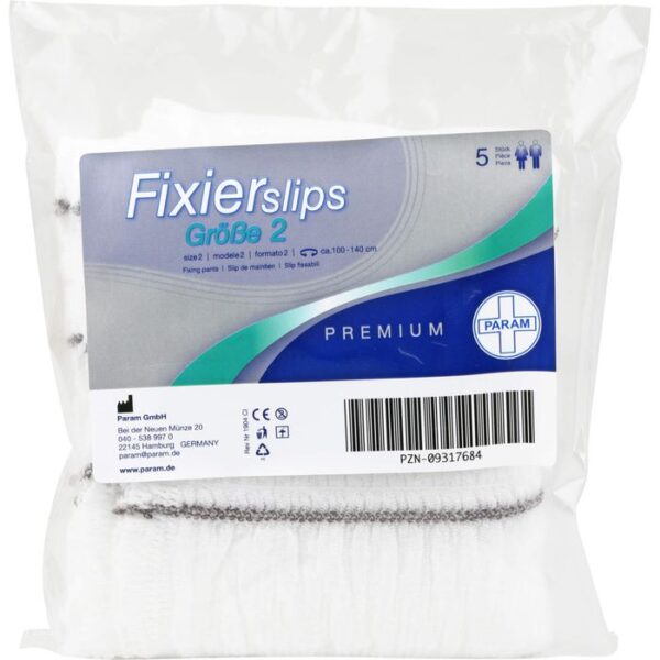 PARAM Fixierslips PREMIUM Gr.2 110-140cm 5 St.