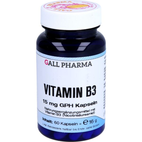 VITAMIN B3 15 mg GPH Kapseln 60 St.