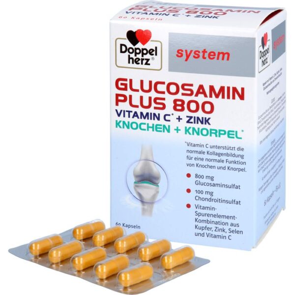 DOPPELHERZ Glucosamin Plus 800 system Kapseln 60 St.