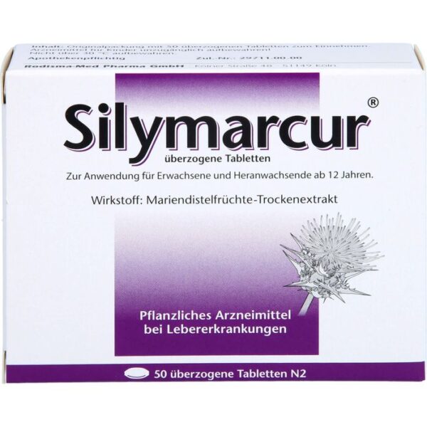 SILYMARCUR überzogene Tabletten 50 St.