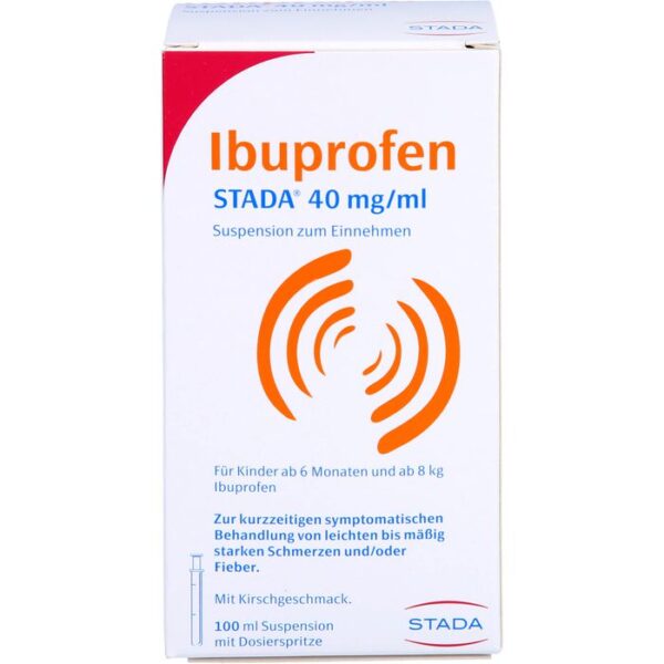 IBUPROFEN STADA 40 mg/ml Suspension zum Einnehmen 100 ml