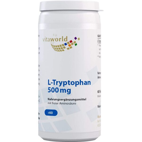 L-TRYPTOPHAN 500 mg Kapseln 60 St.