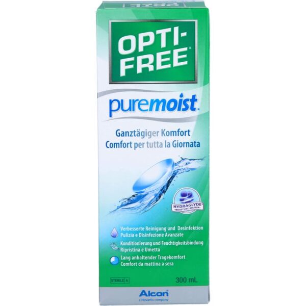 OPTI-FREE PureMoist Multifunktions-Desinf.Lsg. 300 ml