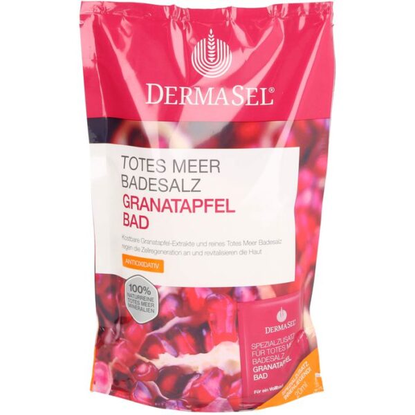 DERMASEL Totes Meer Badesalz+Granatapfel SPA 1 P