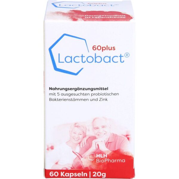 LACTOBACT 60plus magensaftresistente Kapseln 60 St.