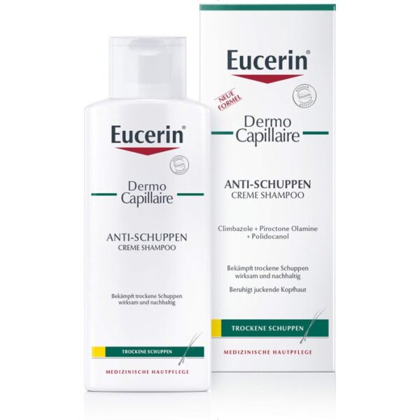 EUCERIN DermoCapillaire Anti-Schuppen Creme Shamp. 250 ml