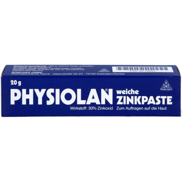 PHYSIOLAN weiche Zinkpaste 20 g