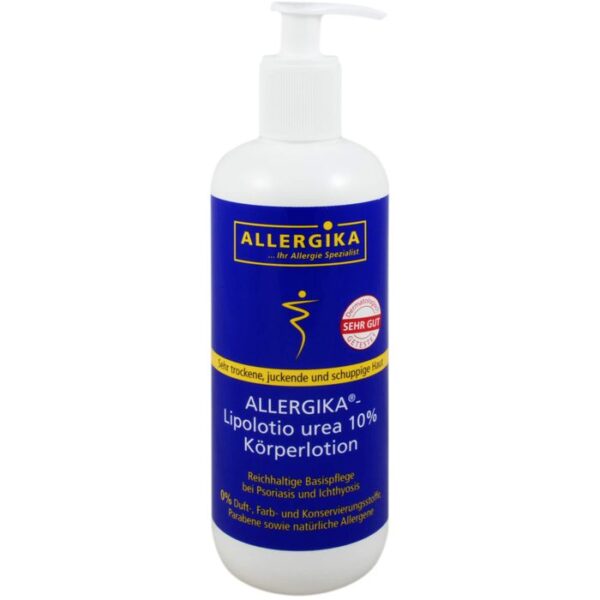 ALLERGIKA Lipolotio urea 10% 500 ml