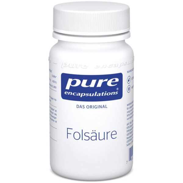 PURE ENCAPSULATIONS Folsäure Kapseln 60 St.