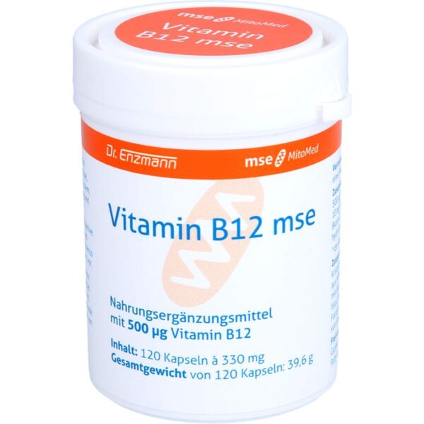 VITAMIN B12 MSE Kapseln 120 St.