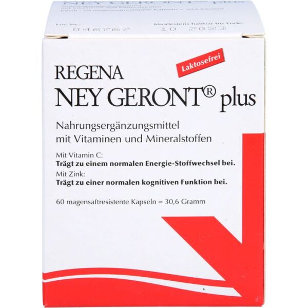 REGENA Ney Geront plus Kapseln 60 St.