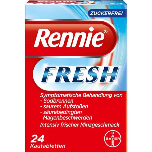 RENNIE FRESH Kautabletten 24 St.