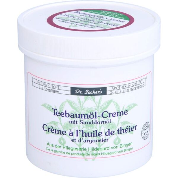 TEEBAUM ÖL CREME mit Sanddornöl 250 ml