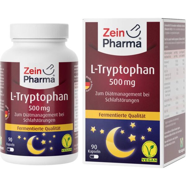 L-TRYPTOPHAN 500 mg Kapseln 90 St.