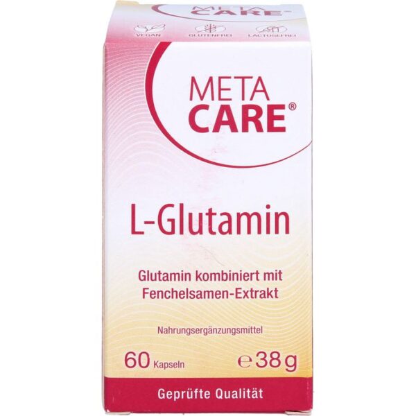 META-CARE L-Glutamin Kapseln 60 St.