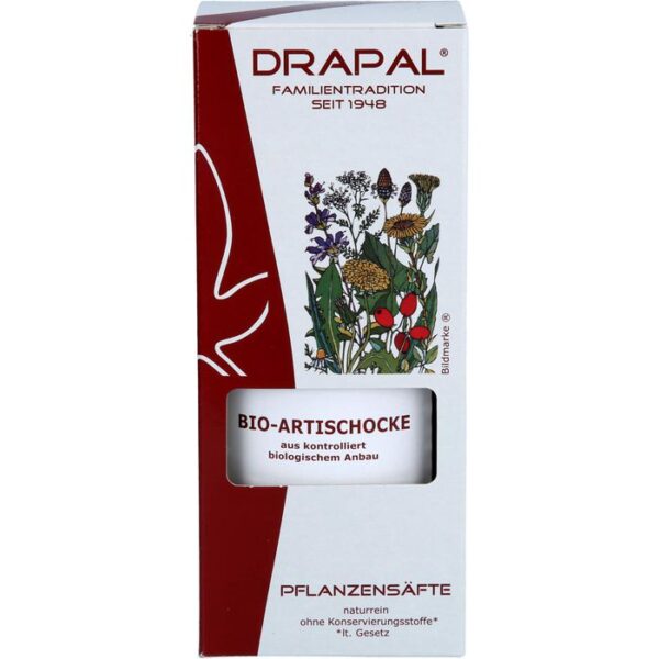 ARTISCHOCKEN BIO Pflanzensaft Drapal 200 ml