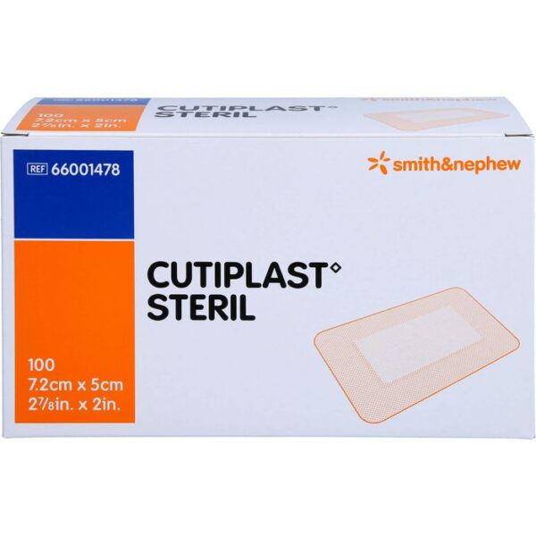 CUTIPLAST steril Wundverband 5x7,2 cm 100 St.