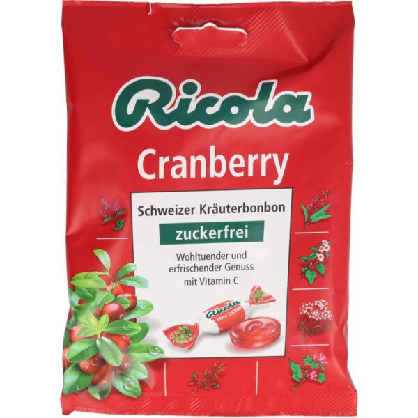 RICOLA o.Z.Beutel Cranberry Bonbons 75 g