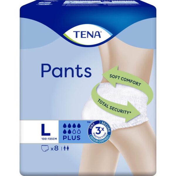 TENA PANTS Plus L bei Inkontinenz 8 St.