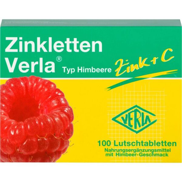 ZINKLETTEN Verla Himbeere Lutschtabletten 100 St.