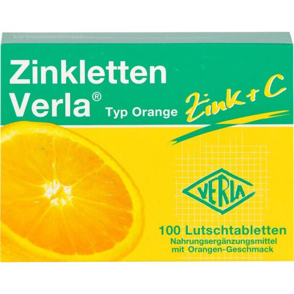 ZINKLETTEN Verla Orange Lutschtabletten 100 St.