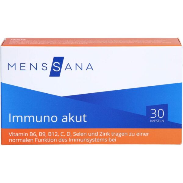 IMMUNO AKUT MensSana Kapseln 30 St.