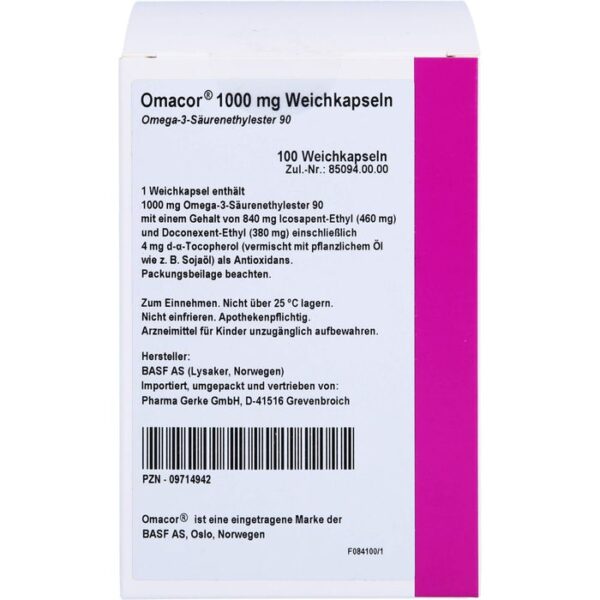 OMACOR Weichkapseln 100 St.