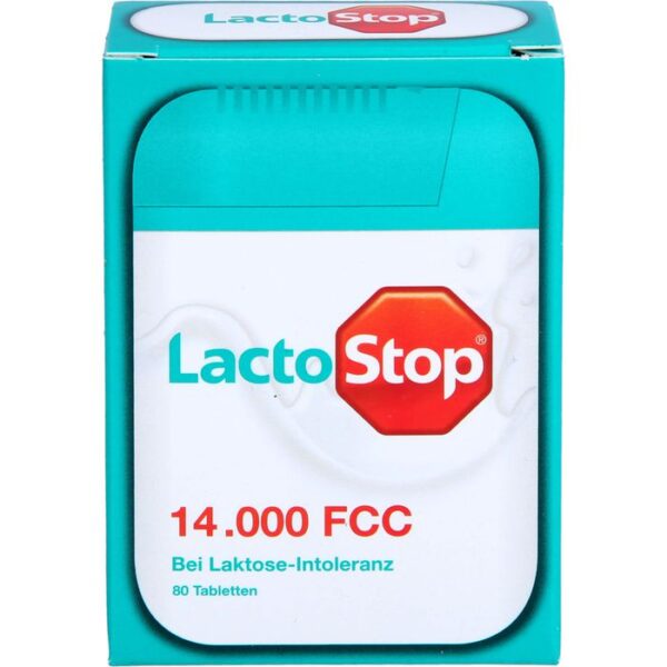 LACTOSTOP 14.000 FCC Tabletten Spender 80 St.