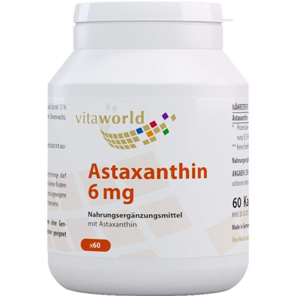 ASTAXANTHIN 6 mg Kapseln 60 St.