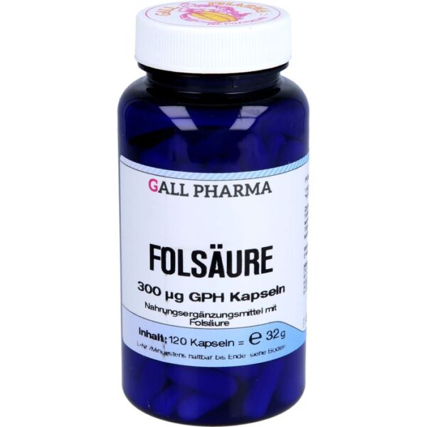 FOLSÄURE 300 µg GPH Kapseln 120 St.