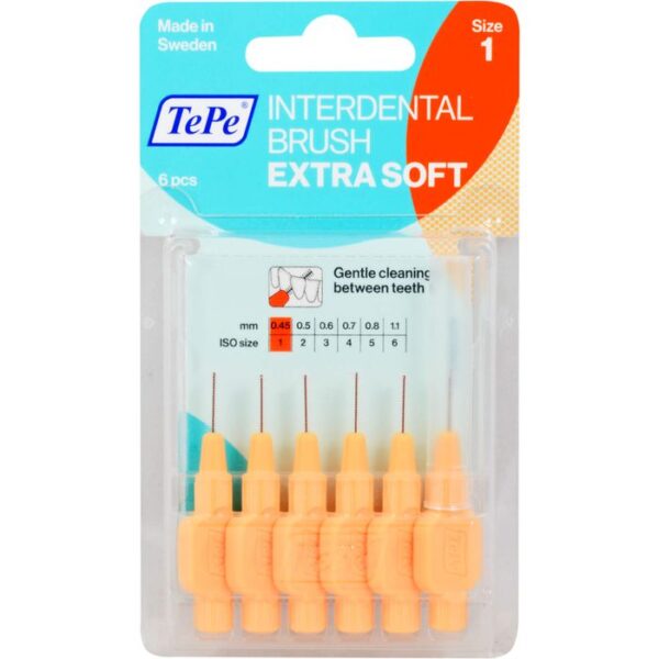 TEPE Interdentalbürste x-weich 0,45mm 6 St.