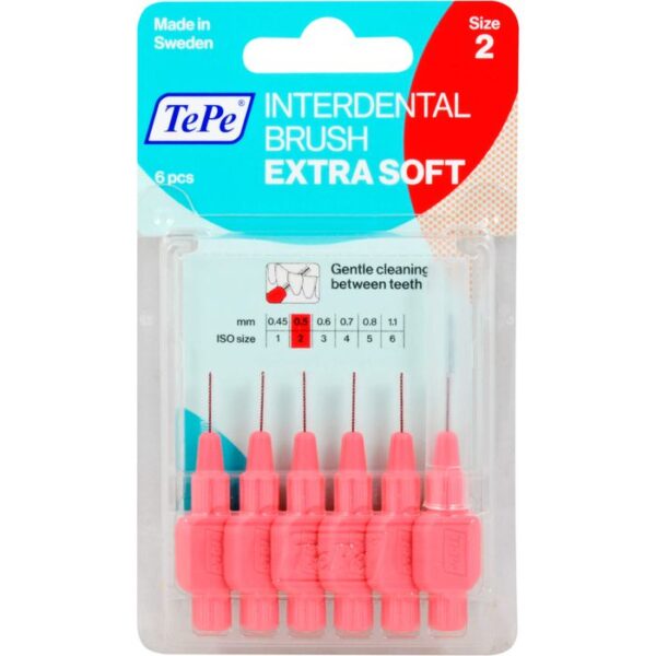 TEPE Interdentalbürste x-weich 0,5mm 6 St.