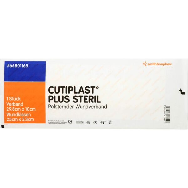 CUTIPLAST Plus steril 10x29,8 cm Verband 1 St.