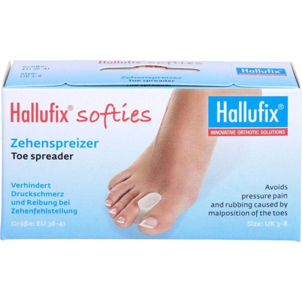 HALLUFIX softies Zehenspreizer Gr.M 36-41 2 St.