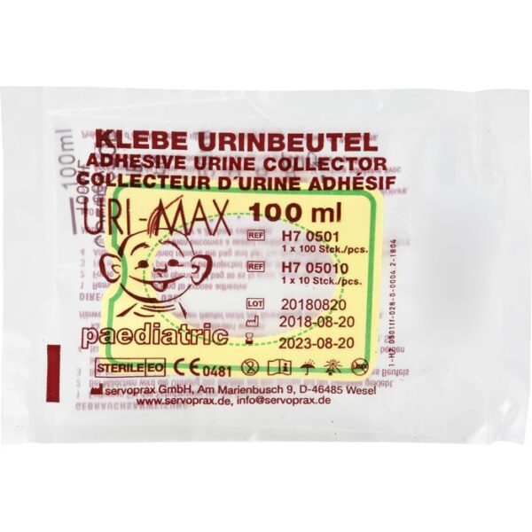 KLEBE-URINBEUTEL für Kinder steril 1 St.