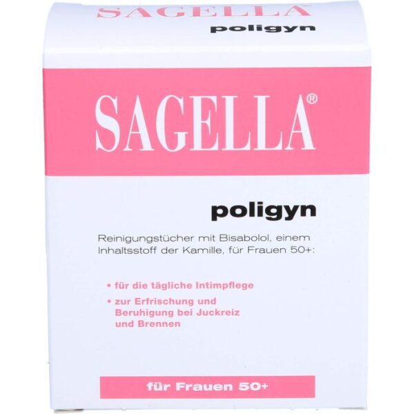 SAGELLA poligyn Reinigunstücher f.die Intimpflege 10 St.