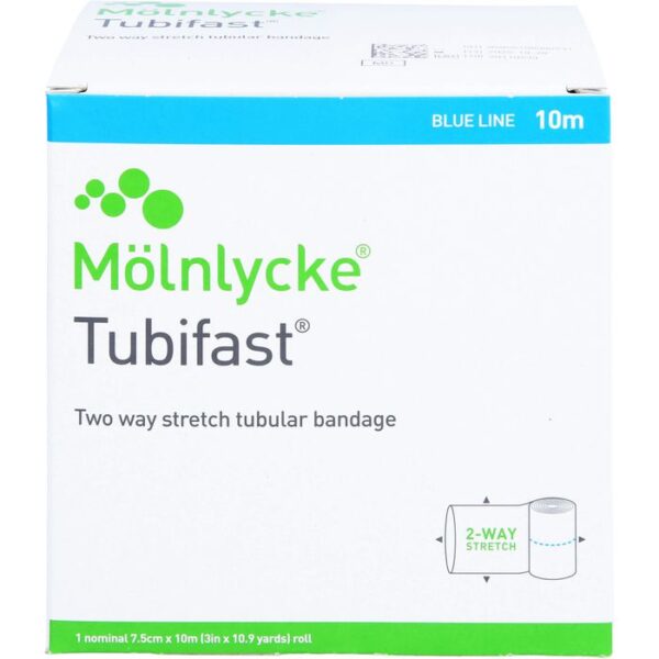 TUBIFAST 2-Way Stretch 7,5 cmx10 m blau 1 St.