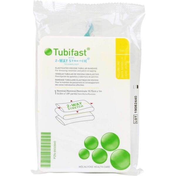 TUBIFAST 2-Way Stretch 10,75 cmx1 m gelb 1 St.