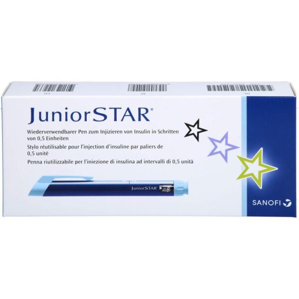 JUNIORSTAR Injektionsgerät blau 1 St.