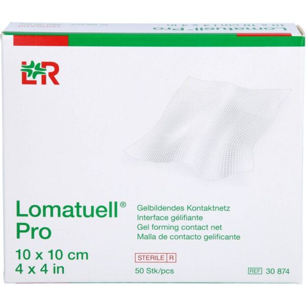 LOMATUELL Pro 10x10 cm steril 50 St.