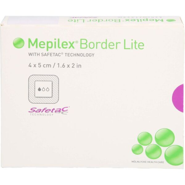 MEPILEX Border Lite Schaumverb.4x5 cm steril 10 St.