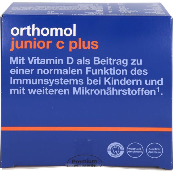 ORTHOMOL Junior C plus Kautabl.Waldfrucht 30 St.