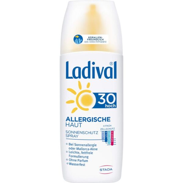 LADIVAL allergische Haut Spray LSF 30 150 ml