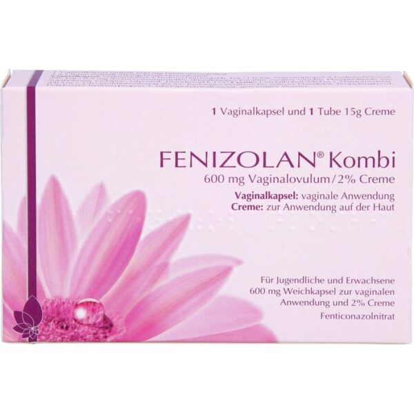 FENIZOLAN Kombi 600 mg Vaginalovulum+2% Creme 1 P