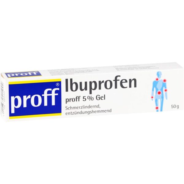 IBUPROFEN proff 5% Gel 50 g