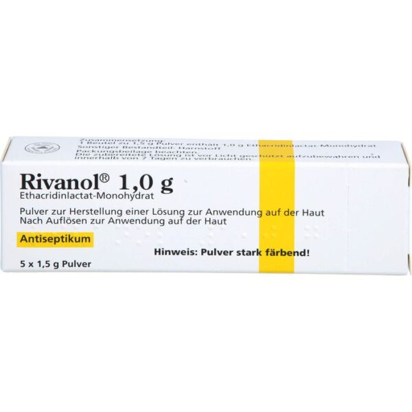 RIVANOL 1,0 g Pulver 5 St.