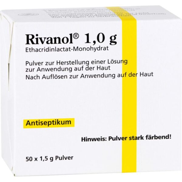 RIVANOL 1,0 g Pulver 50 St.